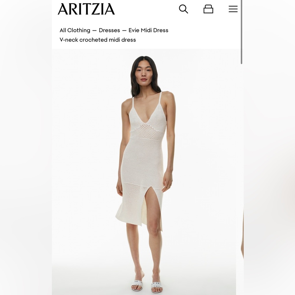 Wilfred Evie midi Knit Dress
